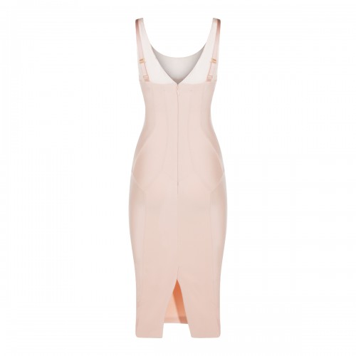 26SS 엘리자베타프랜치 미디 원피스 AB93362E2 EA1 NUDE - ELISABETTA FRANCHI