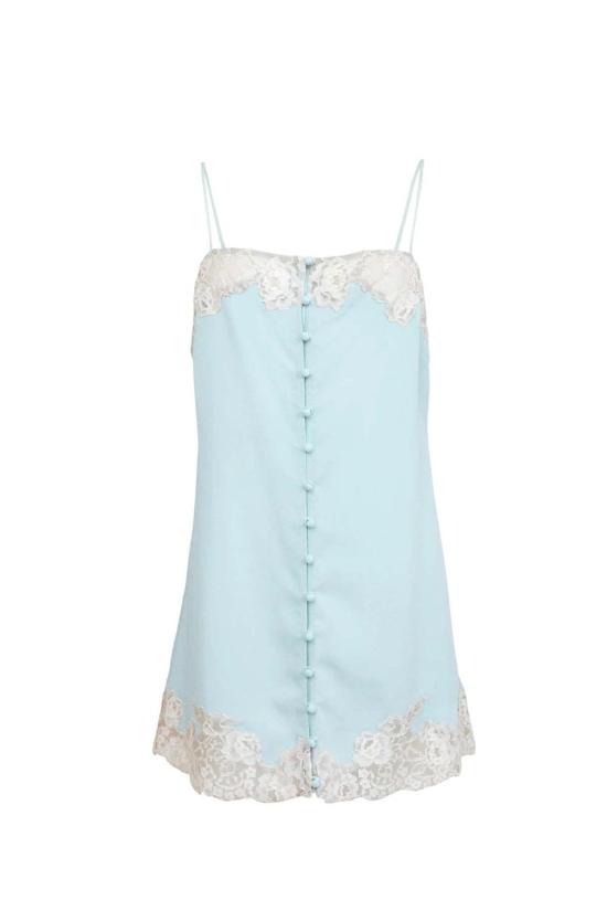  플뢰르 뒤 말 라운지 웨어 줄리엣 버튼 슬립 프로스티드 민트