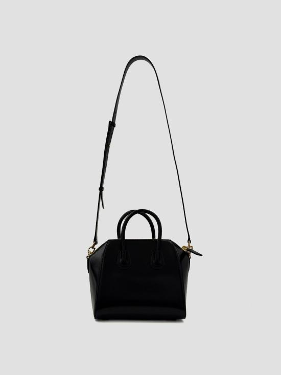 26SS 지방시 레더 미니 안티고나 토트백 BB5148B2AT 001 BLACK - GIVENCHY
