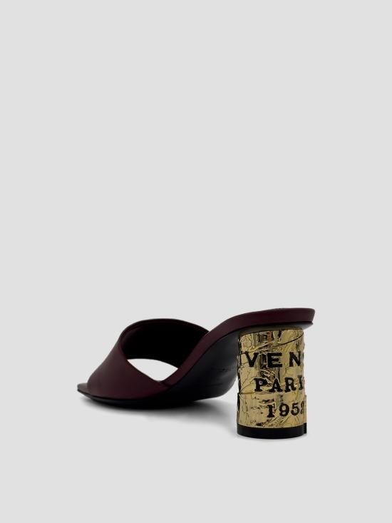 26SS 지방시 힐/펌프스 BE30AGE1J7 604 BURGUNDY - GIVENCHY