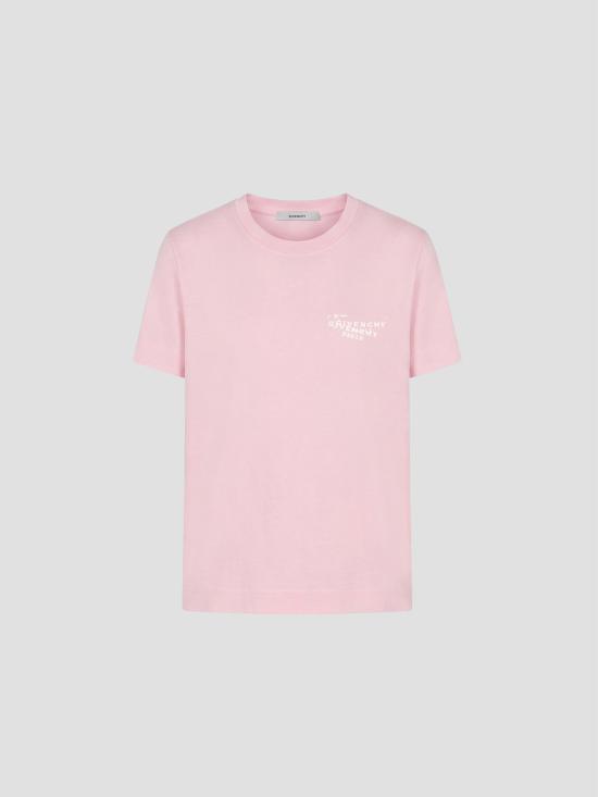 26SS 지방시 반팔 티셔츠 BW70FJP7A7 681 LIGHT PINK