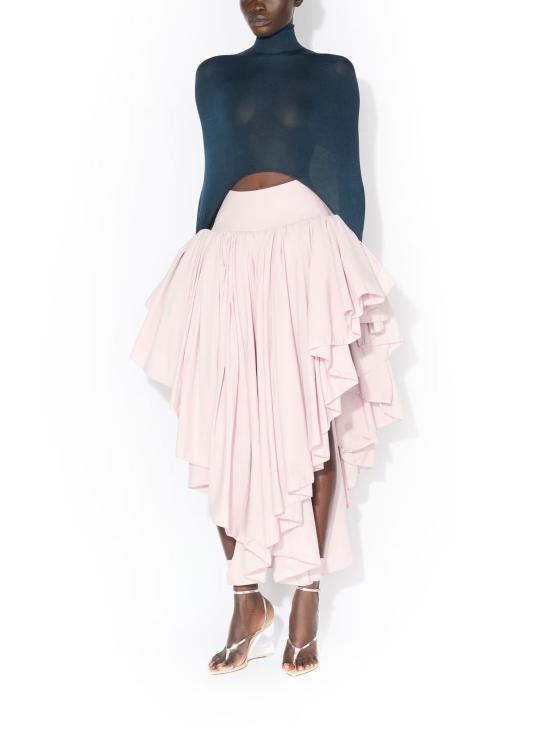 26SS 알라이아 미디 스커트 AA9J2549W178C 416 Rosa - ALAIA