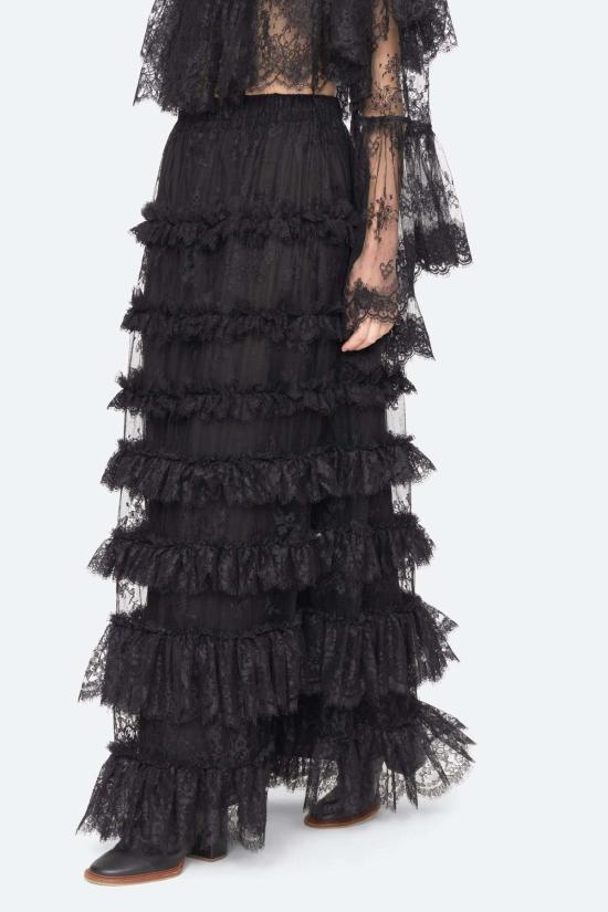  씨뉴욕 롱 스커트 씨 니 홀든 레이스 스커트 - SEA NY