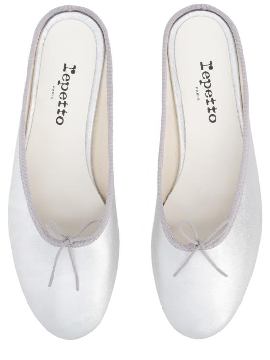 26SS 레페토 뮬/슬리퍼 V4183VEM020 SILVER DOM - REPETTO