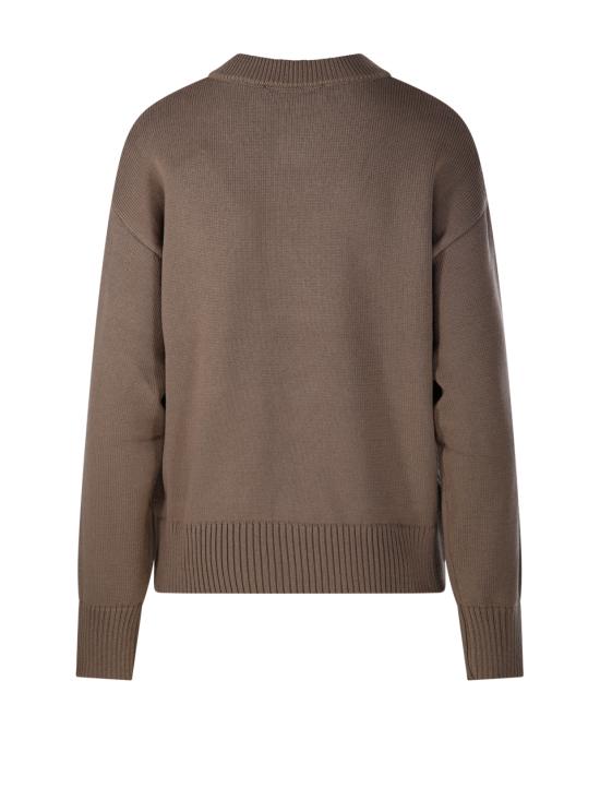 26SS 아미 ADC 울 크루넥 하트 가디건 UKC381 KN0156 A117 BEIGE TAUPE ECRU DOM - AMI