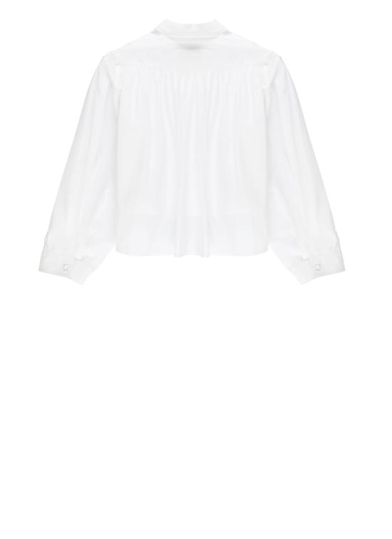 26SS [키즈] MM6 메종마르지엘라 셔츠 M60503 MM014M6100 Bianco - MM6 MAISON MARGIELA