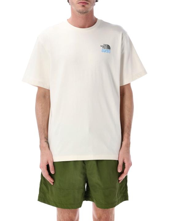26SS 노스페이스 반팔 티셔츠 NF0A8GB2 QLI Bianco