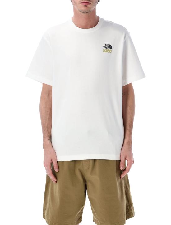 26SS 노스페이스 반팔 티셔츠 NF0A8GAF FN4 Bianco