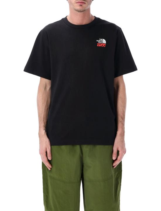 26SS 노스페이스 반팔 티셔츠 NF0A8GQU JK3 Nero