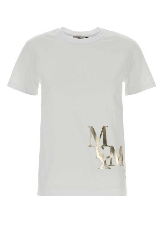 26SS 에스막스마라 반팔 티셔츠 2619971033600 007 White