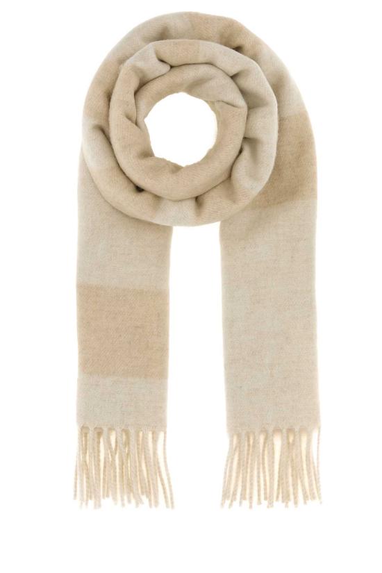 26SS 로에베 머플러/스카프 FSA3SS1W04 LIGHTBEIGEBEIGE Beige o Tan
