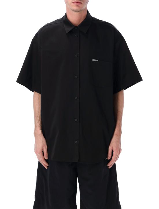 26SS 발렌시아가 반팔 티셔츠 871286TSP13 1000 Nero