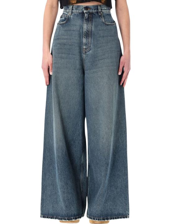 26SS 발렌시아가 데님 팬츠 872174TUW58 4129 DIRTY VINTAGE BLUE