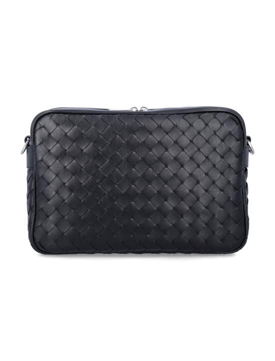 26SS 보테가베네타 미디움 인트레치아토 카메라백 755925V2HL1 8803 Nero - BOTTEGA VENETA
