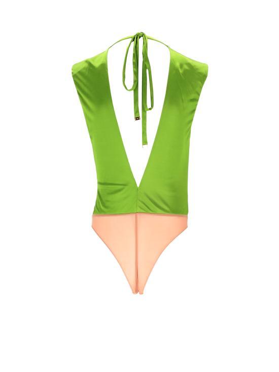 26SS 엘리자베타프랜치 바디수트 티셔츠 BO02061E2 EV3 ALOE - ELISABETTA FRANCHI