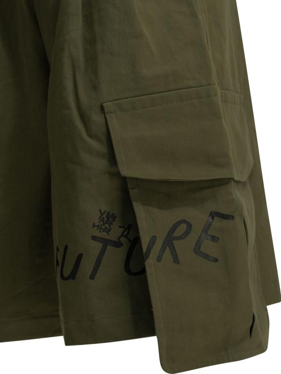26SS 꼼데가르송 숏팬츠 FQ P504 S262 KHAKI Green - COMME DES GARCONS