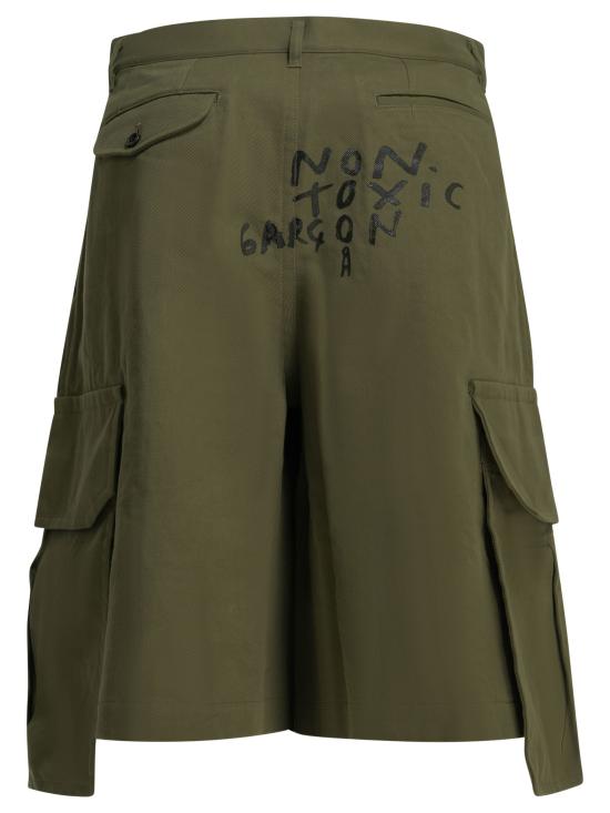 26SS 꼼데가르송 숏팬츠 FQ P504 S262 KHAKI Green - COMME DES GARCONS