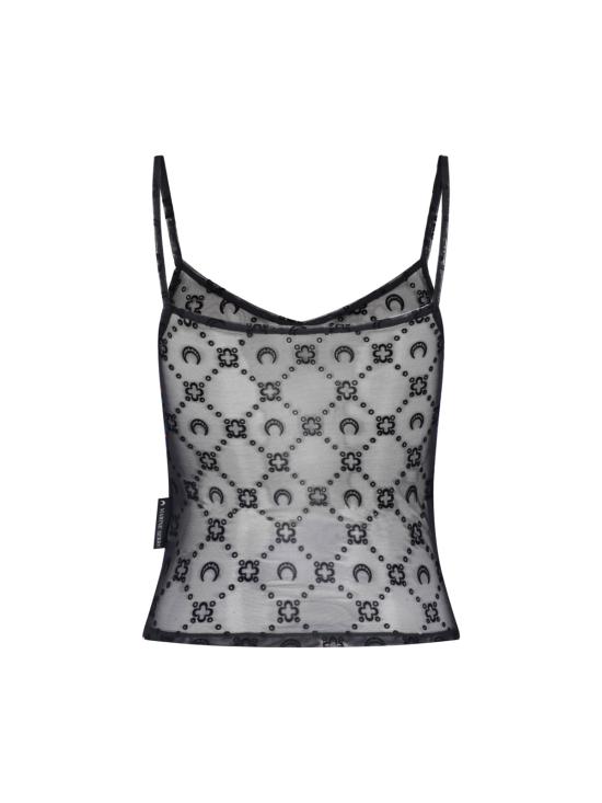 26SS 마린세르 민소매 티셔츠 WTO514A CJER0005 BK99 Black - MARINE SERRE