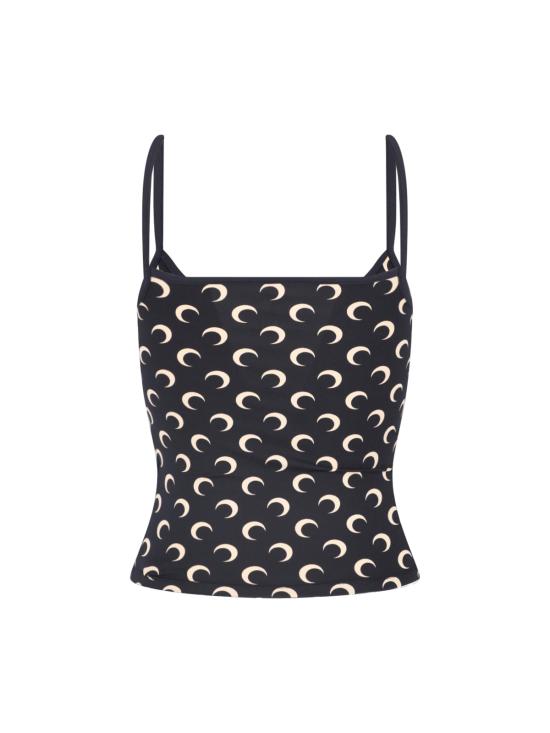 26SS 마린세르 민소매 티셔츠 WTO508A CJER0001 IT99 Black - MARINE SERRE