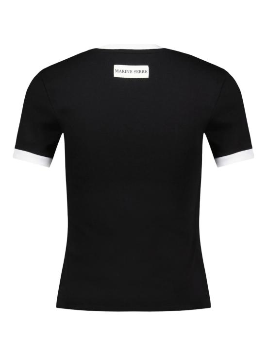 26SS 마린세르 반팔 티셔츠 UTT014A CJER0008 BK96 Black - MARINE SERRE