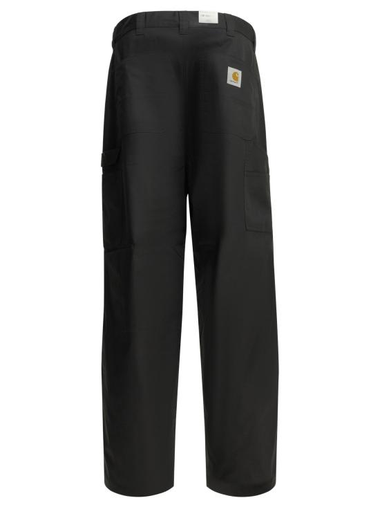 26SS 칼하트 WIP 포스탈 싱글 니 팬츠 I03613989 XX Black - CARHARTT WIP