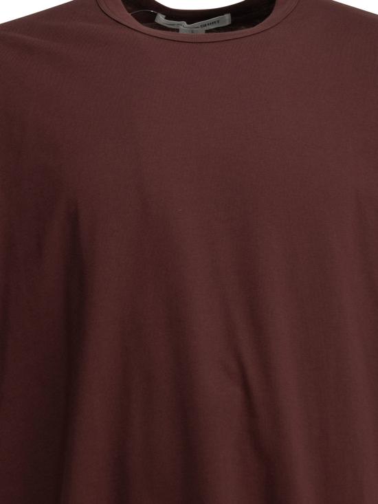 26SS 꼼데가르송 반팔 티셔츠 FQ T016 S262 PURPLE Bordeaux - COMME DES GARCONS