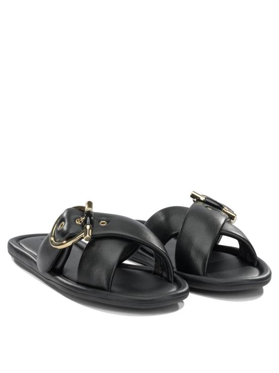 26SS 살바토레 페라가모 뮬/슬리퍼 0793710 Black - SALVATORE FERRAGAMO