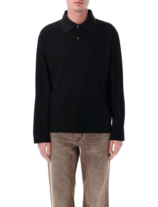 26SS 아워레가시 럭비 롱슬리브 하이 트위스트 저지 M2266RB BLACK DOM