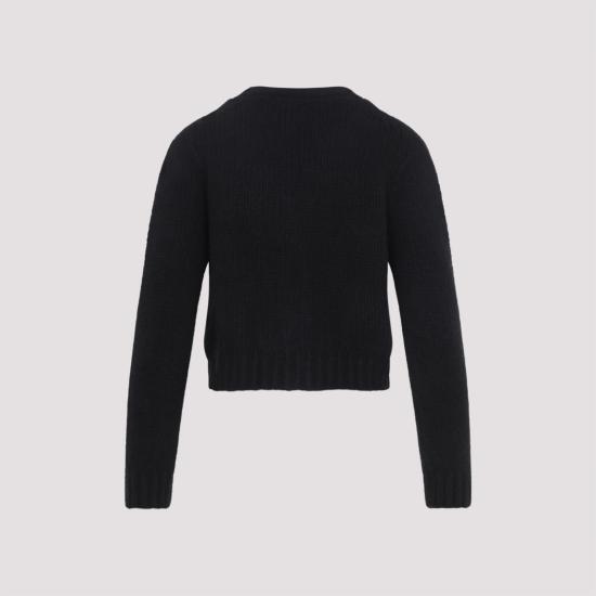 26SS 셀린느 캐시미어 실크 가디건 RY0KM0899 38NO BLACK - CELINE