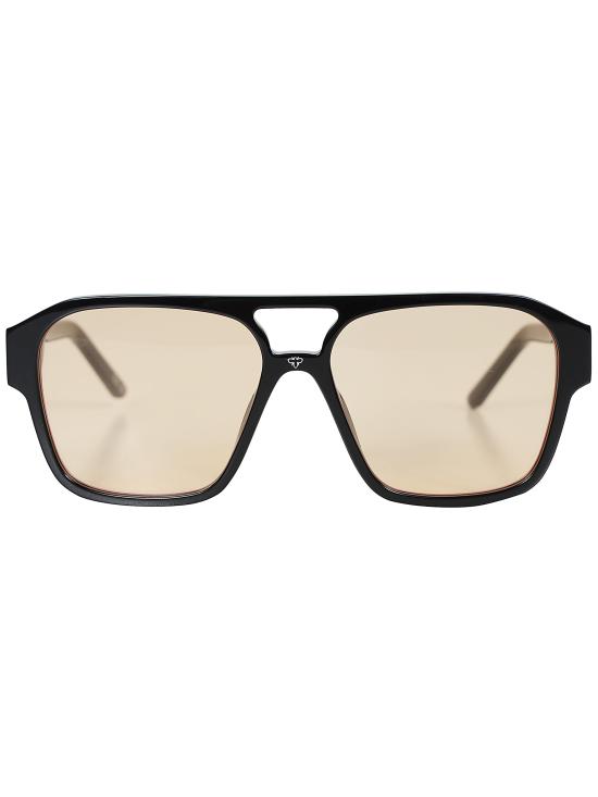 26SS 페이스 하이드 선글라스 DOPPIOPONTE BLACK ORANGE