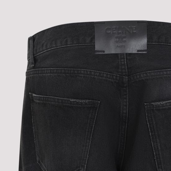 26SS 셀린느 코튼 데님 보이프렌드 진 001 RP0DI932F GDN6 MAX BLACK WASH - CELINE