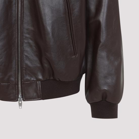 26SS 셀린느 카프스킨 테디 자켓 RV14D599E 19CO CHOCOLATE - CELINE