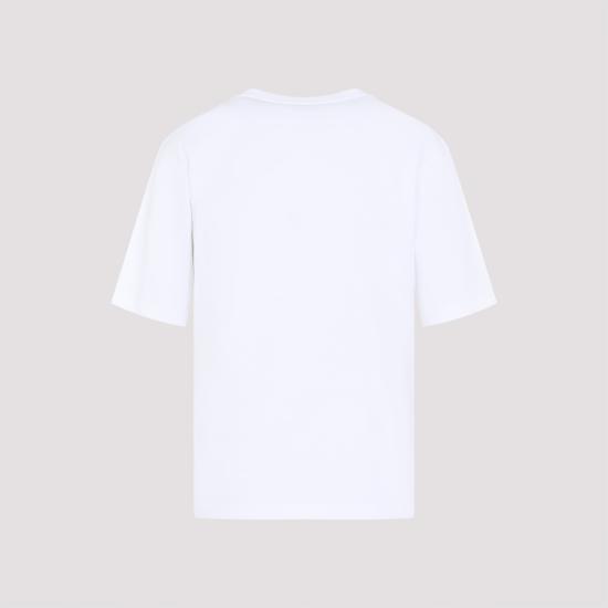 26SS 셀린느 루즈 티셔츠 코튼 저지 RX0IA507Z GHJ4 OPTIC WHITE RED DENIM BLUE - CELINE