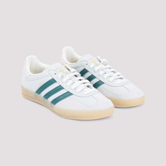 26SS 아디다스 가젤 인도어 스니커즈 IH9675 CREAM WHITE COLLEGIATE GREEN - ADIDAS