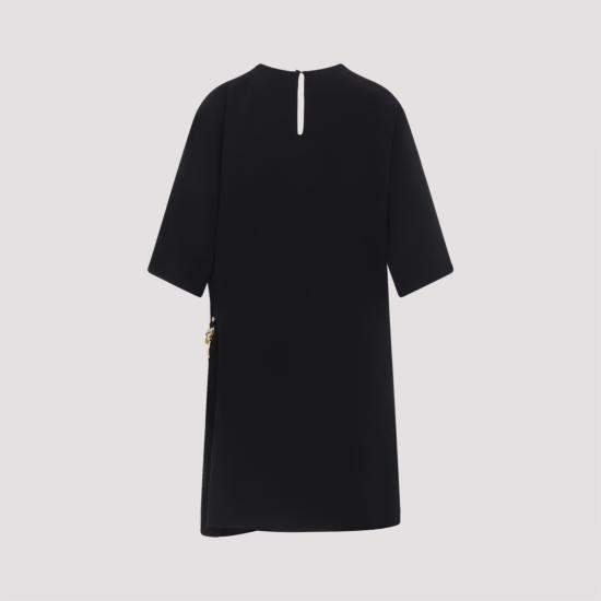 26SS 셀린느 캐디 랩 드레스 RR0K80T25 38NO BLACK - CELINE