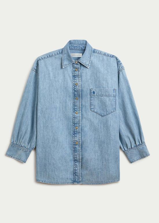  메이블앤모스 데님 셔츠 수지 콘디 카파 데님 셔츠