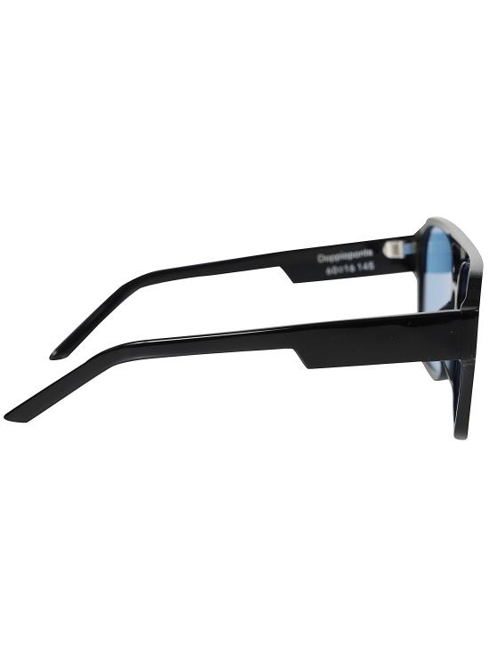 26SS 페이스 하이드 선글라스 DOPPIOPONTE BLACK BLUE - FACE HIDE