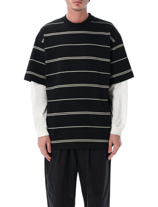 26SS 꼼데가르송 반팔 티셔츠 HQT003051 BLACK GREY