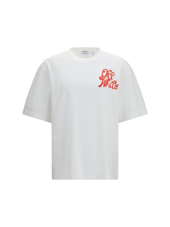 26SS 오프화이트 반팔 티셔츠 44MAA120S26J00M100 1000 WHITE