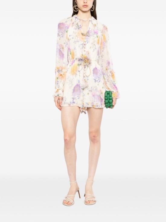 26SS 짐머만 점프수트 8154YS261 CRDA CREAM DAHLIA - ZIMMERMANN