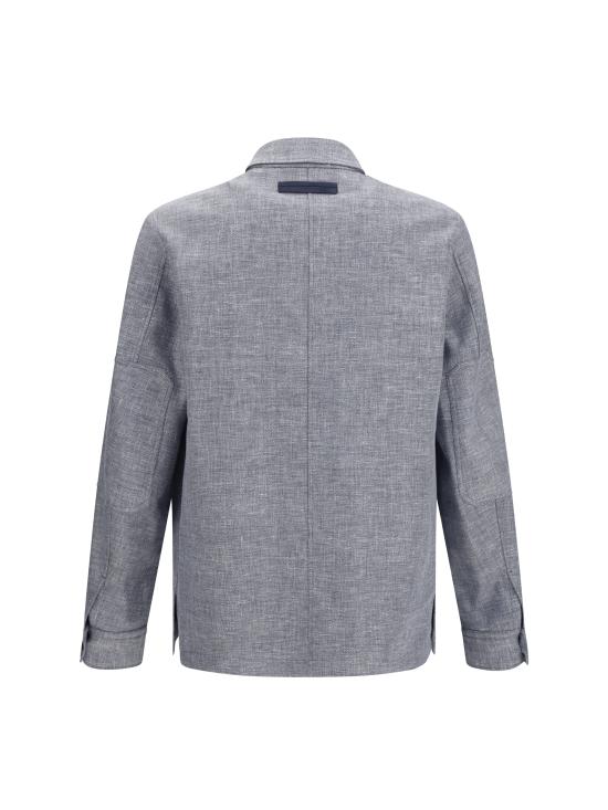 26SS 에르메네질도제냐 긴팔 셔츠 UHV22A3SOT6BB07G 054 GREY - ERMENEGILDO ZEGNA