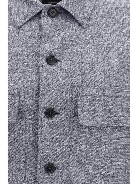 26SS 에르메네질도제냐 긴팔 셔츠 UHV22A3SOT6BB07G 054 GREY - ERMENEGILDO ZEGNA