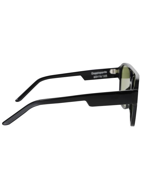 26SS 페이스 하이드 선글라스 DOPPIOPONTE BLACK GREEN - FACE HIDE