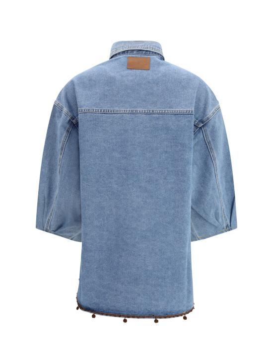 26SS 엘라 데님 셔츠 LSH3JEAEMB 541 LIGHT BLUE - ELLA