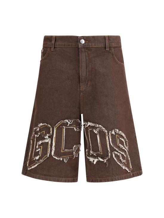 26SS 지씨디에스 숏팬츠 C1MWQL223D087 388M BROWN