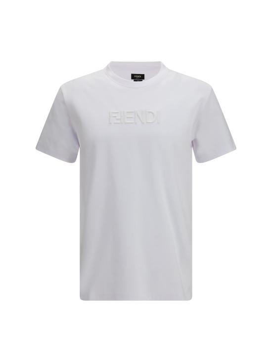 26SS 펜디 반팔 티셔츠 FY1319AY0G F0QA0 WHITE