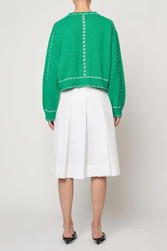  아뜰리에 델핀 가디건 아틀리에 델핀 로티 부클 코튼 - ATELIER DELPHINE