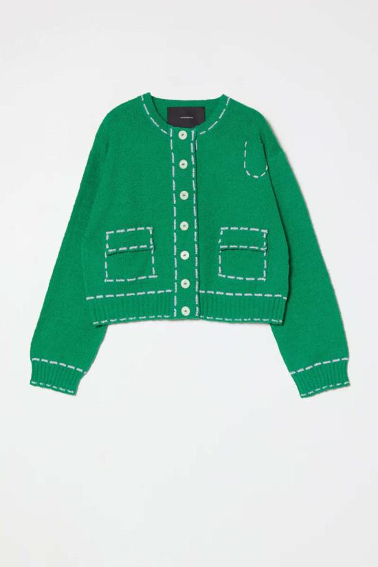  아뜰리에 델핀 가디건 아틀리에 델핀 로티 부클 코튼