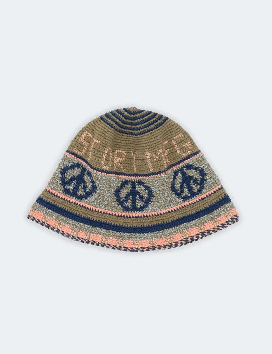  스토리엠에프지 버킷햇 스토리 매뉴팩처링 인디고 피스 브루 - STORY MFG