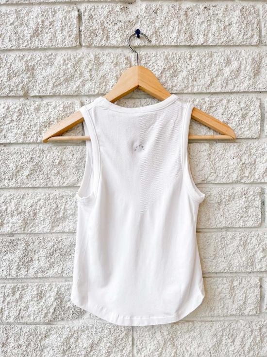  발리 민소매 티셔츠 바를리 토비 민소매 탱크탑 화이트 - VARLEY